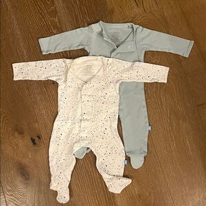 Set of Two Magnetic Me Pajamas 3-6months like new!